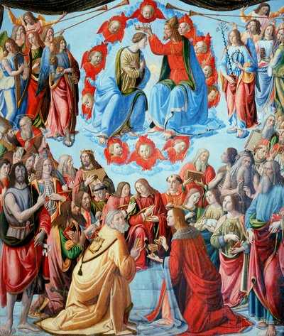 Couronnement de la Vierge - Cosimo Rosselli